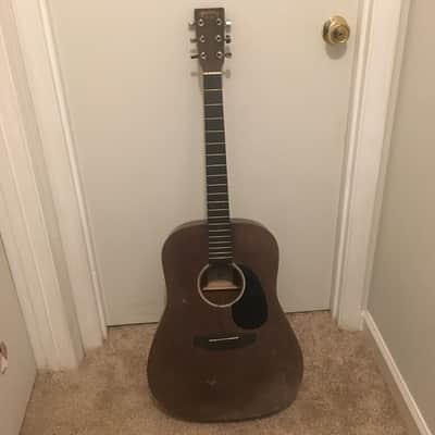 Broken Martin Drs1 Mahogany dreadnaught acoustic guitar image 1