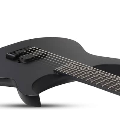Schecter Diamond Series KM-6 MK-III EX Satin Black Open Pore 28” Baritone 6-String (2025) image 12