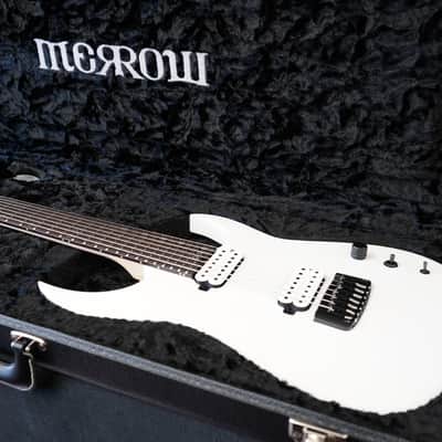 Schecter USA Custom Shop Keith Merrow KM-7 Stage w/ Fishmans - Snowblind White Gloss 7-String image 10