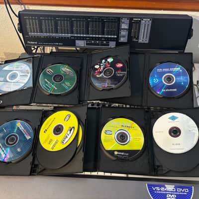 Roland VS-2480DVD LOADED 3x VS8F-3 w ALL PLUGINS 120GB SSD VS8F-2 Meter Bridge image 7