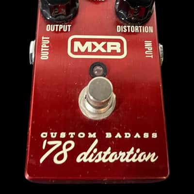 MXR M78 Custom Badass '78 Distortion 2011 - Present - Red X9411 image 1