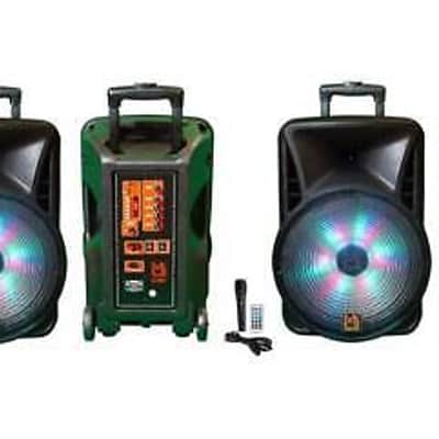 2 MR DJ USA DJ18BAT 18" 5000W Max Power Speaker with Built-In Bluetooth & Battery image 1