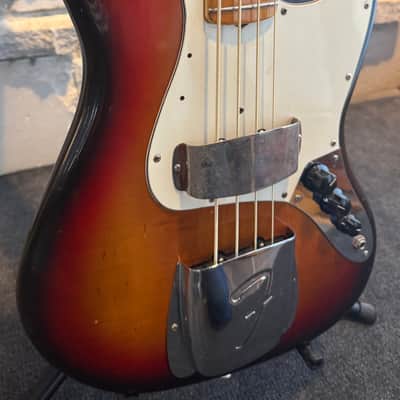 Fender Jazz Bass with Maple Fretboard 1974 - Sunburst image 5