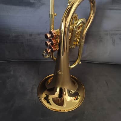 Carol Brass Compact Flugelhorn / Taylor Phat Puppy 2023 - Polished / Lacquered image 9