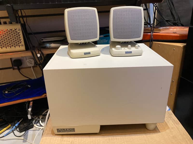 Altec Lansing ACS340 Multimedia Speaker System w/Subwoofer (Boxed) image 1