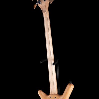 Pre-Owned 2016 Warwick Custom Shop Masterbuilt Corvette $$ Bass Flamed Maple & Bubinga With Gig Bag image 13
