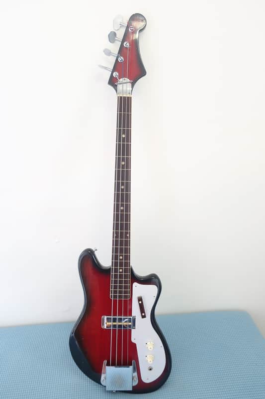 Teisco EB-200 Bass Red | Reverb