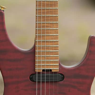Jackson USA Signature Phil Collen PC1 Satin Stain - Satin Trans Red image 5