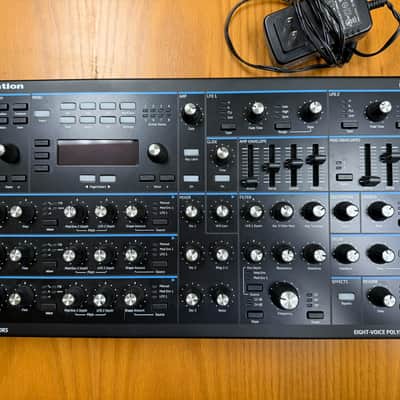 Novation Peak 8-Voice Desktop Synthesizer 2017 with Decksaver image 1