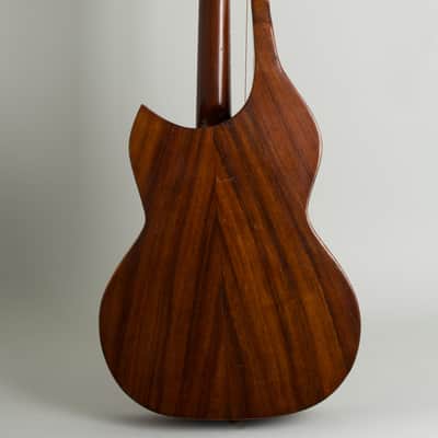 Knutsen 16 String Harp Guitar, c. 1914, black gig bag case. image 2