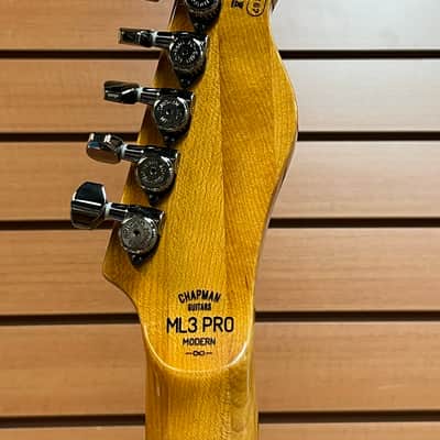 Chapman ML3 Pro Modern Semi-Hollow in Obsidian Burst w/OHSC image 12