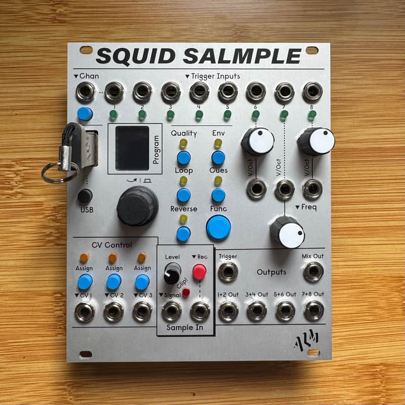 ALM/Busy Circuits ALM022 Squid Salmple 8-Channel Sampler image 1
