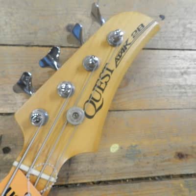 Quest p bass 1980-90s - Red image 7