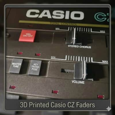 2-pack Faders - Casio CZ-1, CZ-5000, CZ-3000
