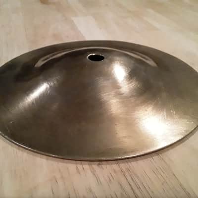 (Very Rare) Vintage Ufip Flat Edge Ice Bell Cymbal with Natural Patina - Very Well Made image 2