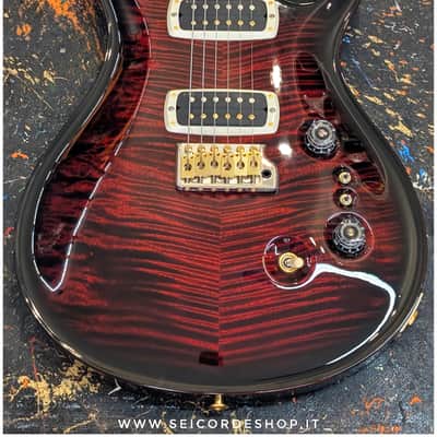 Immagine PRS Custom 24-08 10-Top Fire Smokeburst - 6