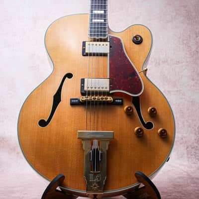 GIBSON USA Custom Shop Crimson Division L-5 CES Archtop "Natural + Ebony" (2014) image 4