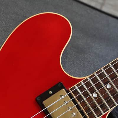 2009 Gibson Custom Shop '59 ES-335 Historic Reissue Nashville Semi-Hollow Electric Guitar Cherry Red + COA OHSC image 4