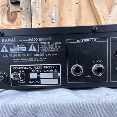 Kawai MX-8BR Rack Mount 8 Channel Keyboard / Line Mixer - Working image 6