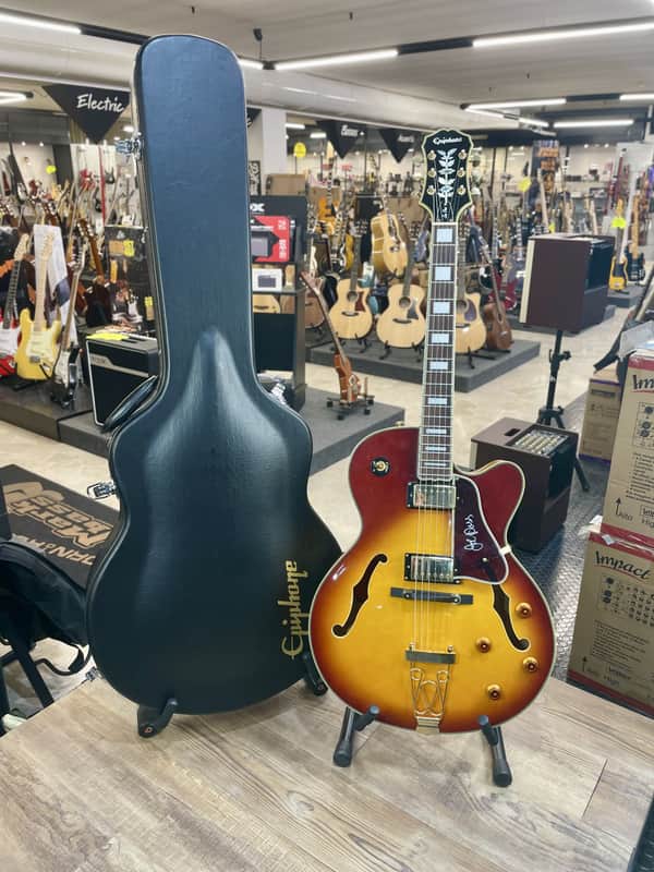 Epiphone EMPEROR JOE PASS + CUSTODIA | Reverb
