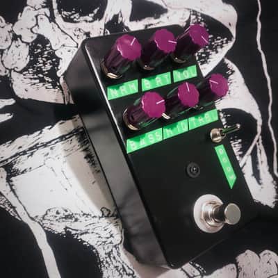 Wipeout FX Modet T preamp overdrive/distortion 2025 - Black/green/purple image 2