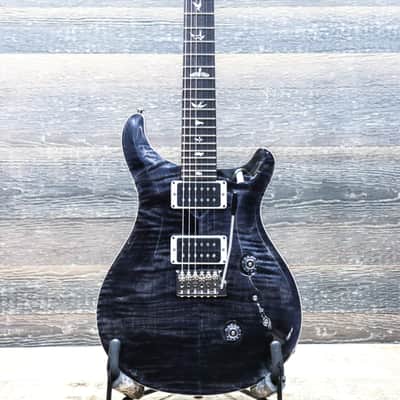 PRS Custom 24 Pattern Thin Neck Shape 85/15 Pickups Gray Black Electric Guitar w/Case image 2