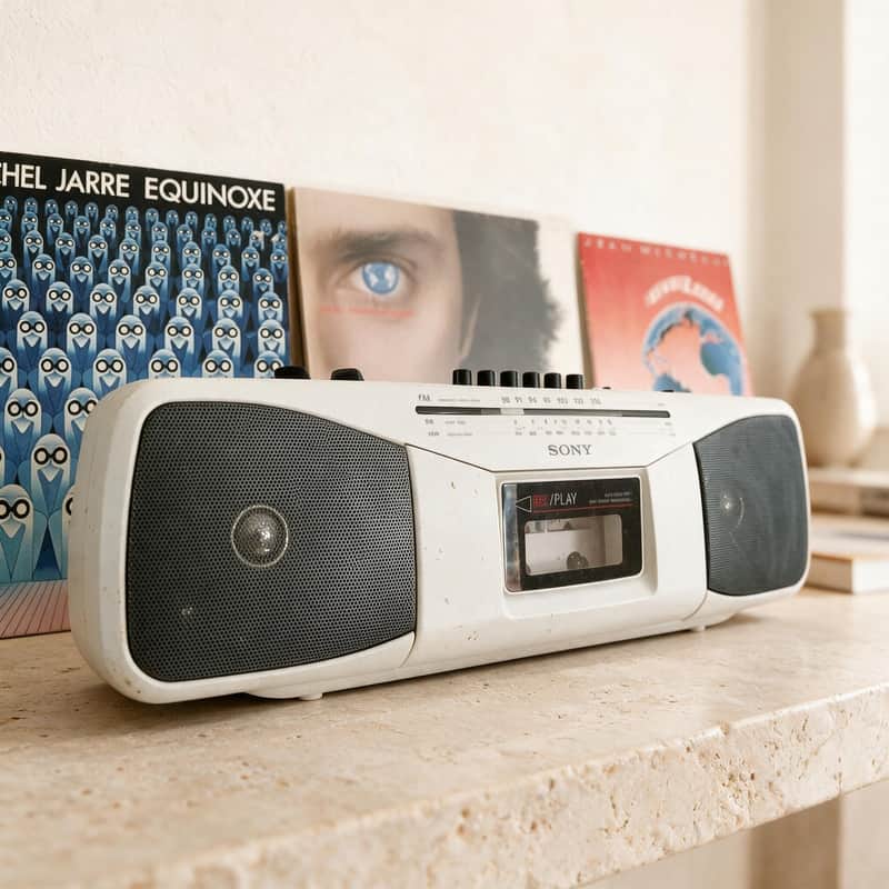 SONY CFS-204S Rare Vintage Radio Cassette Recorder Boombox Serviced Warranty image 1
