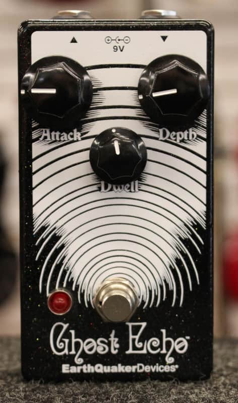 EarthQuaker Devices Ghost Echo Reverb V3 Guitar Effects Pedal Black / White Print image 1
