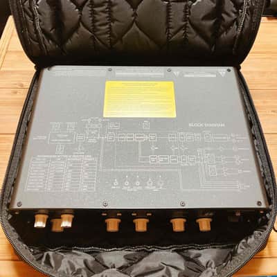 Studio Slips Gig Bag for Boss WAZA TAE (Tube Amp Expander) #13287 Black Nylon Canvas image 2