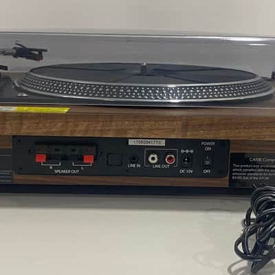 Toshiba Bluetooth Stereo Turntable Brown TY-LP200. Serviced! image 3