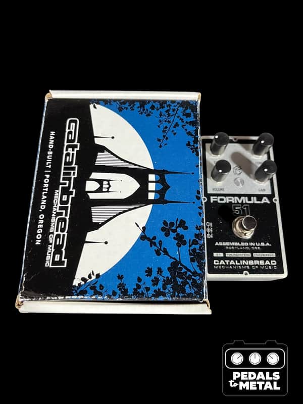 Catalinbread Formula 51 2023 - Present - Black / Silver X9471 image 1