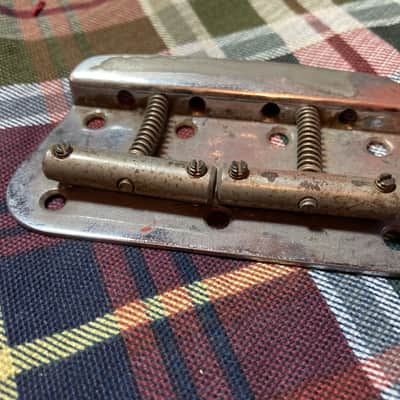 Vintage 1970s Fender MusicMaster Bass Bridge image 2