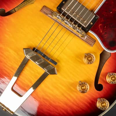 2017 Gibson Memphis ES-275 Custom - Sunset Burst | USA 15'' Hollowbody Thinline Archtop Jazz Guitar 3.03kg | CoA OHSC image 20