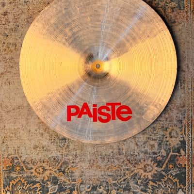 BONHAM Paiste 2002 Ride 18” CLASSIC TONE Discontinued! RARE! ICONIC! 1808 g image 2