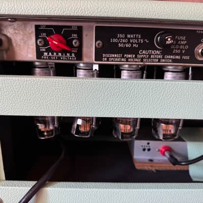 Fender Twin Reverb 2-Channel 135-Watt 2x12" Guitar Combo 1977 - 1981 - Silverface image 7