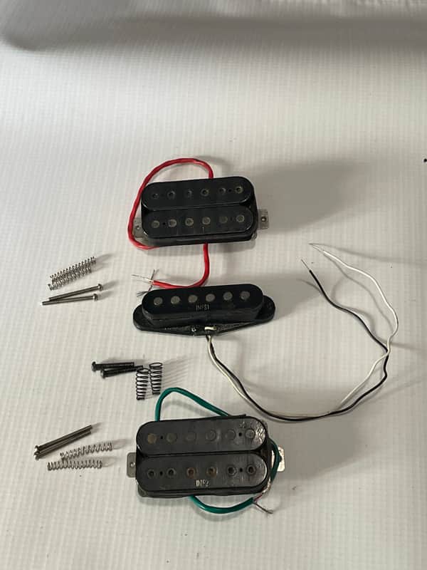 1995 Ibanez RG Series Guitar INF1 INFS1 INF2 Humbucker Single Coil Pickup Set image 1