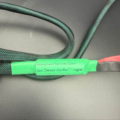 Ridge Street Audio Poiema Signature speaker Cables Pair 8ft Long Each Speaker cables image 7