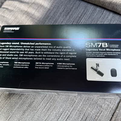 Immagine Shure SM7B Cardioid Dynamic Microphone 2001 - Present - Black - 11