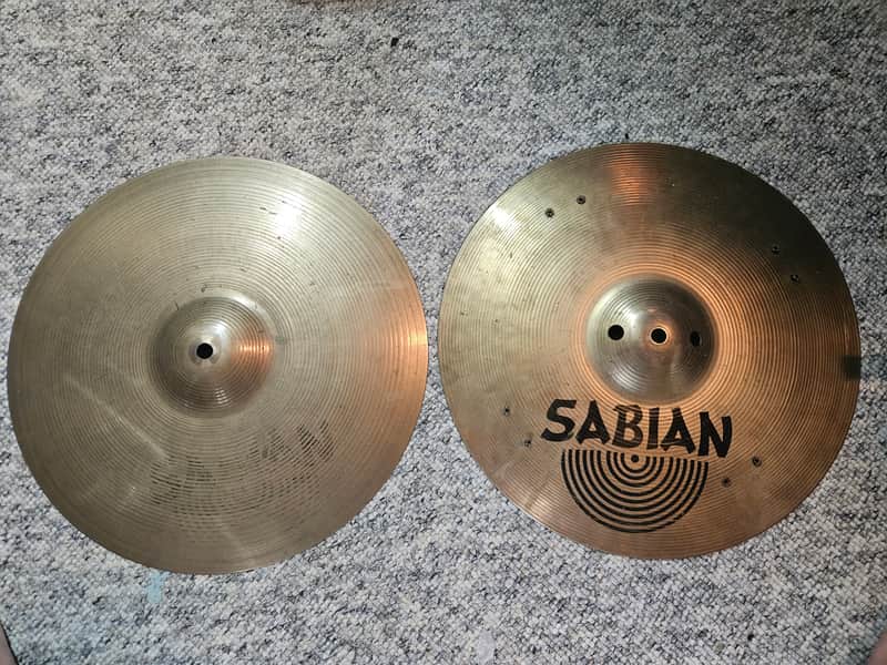 Sabian Sizzle rock hat 80-85 image 1