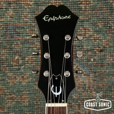 1990 Epiphone Casino Sunburst Pre-Elitist made in Japan w/hard case image 11