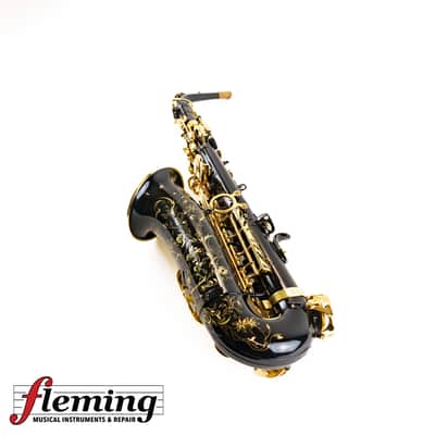 Henri Selmer Paris Super Action 80 Series II Alto Saxophone - Black Lacquer (Competition Demo / Open Box Model) image 11