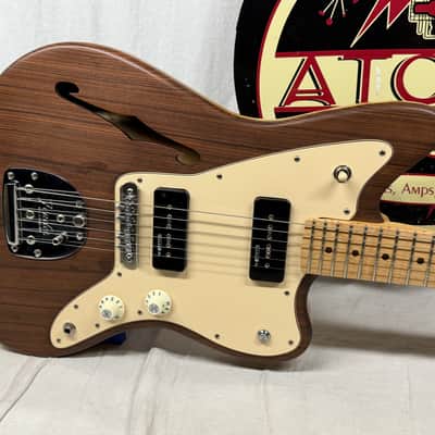 Warmoth Jazzmaster Semi-Hollowbody Guitar image 2