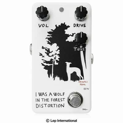 Reverb.com listing, price, conditions, and images for animals-pedal-i-was-a-wolf-in-the-forest-distortion