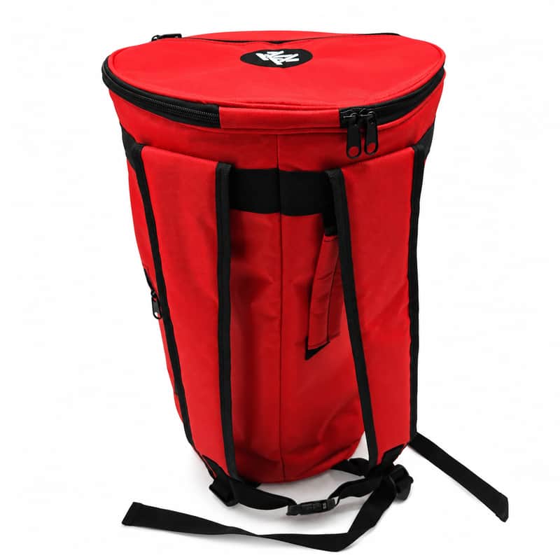 ZAZA - Professional Colorful Doumbek/Darbuka ClassicSize - Bag Carry Case - Premium Nylon Fabric Gig-bag - Red image 1