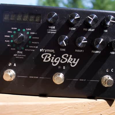 Strymon Midnight Edition Big Sky Reverb 2021 - Midnight Edition Dark Gray image 1