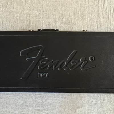 1980’s Fender USA Bullet Bass Hardshell Case + Candy Original Vintage B-34 Deluxe Fits Japan Models image 3