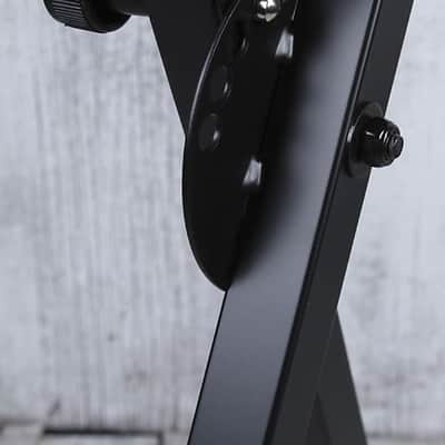 On Stage KS7190 Classic Single X Metal Keyboard Stand Adjustable Height & Width image 5