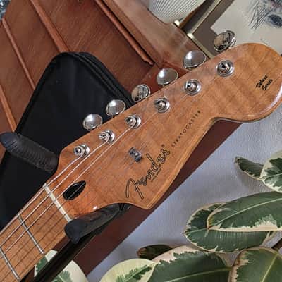 Fender Classic '50s Stratocaster 2000 Ash Body Flame Neck Custom Kinman HX Noiseless Pickups MIM Pro Mexican Strat Guitar image 2