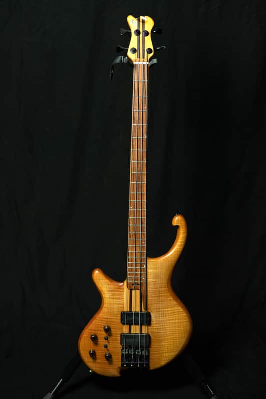 Bebensee Custom 4 string lefty left handed bass with Barts image 1