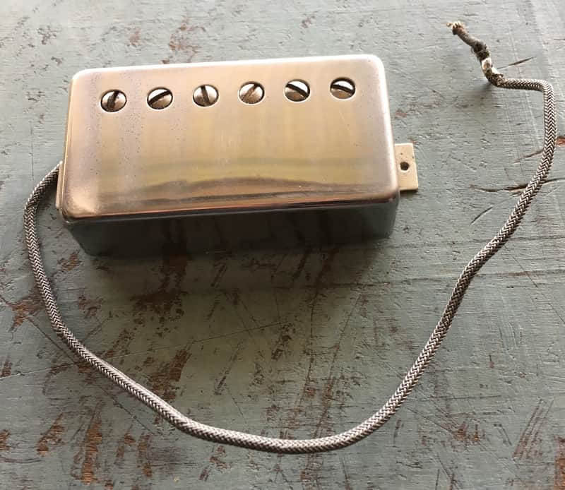 Vintage 1980's Gibson Patent Number 2.737.842 Humbucker Guitar Pickup Nickle image 1